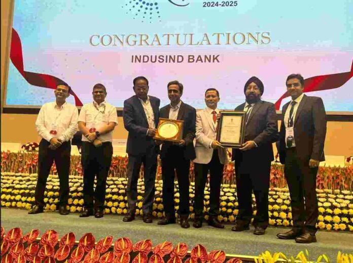 IndusInd Bank Recognised for Excellence in Digital Payments by Ministry of Finance