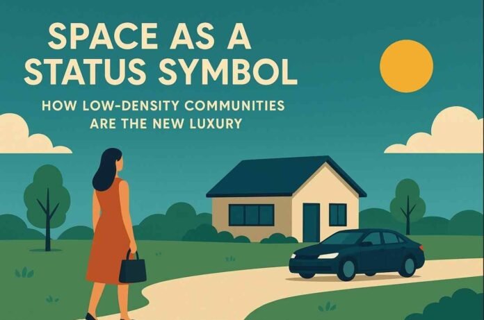 Low-Density Communities, Luxury Real Estate NCR, Space as Status Symbol, Post-Pandemic Home Trends, UHNW Homebuyers, New Luxury Definition, Open Green Spaces, Real Estate Investment