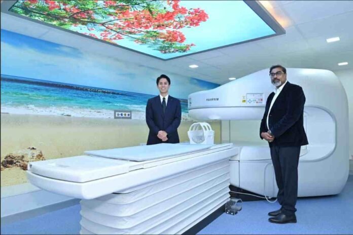 FUJIFILM India, APERTO Lucent Open MRI, Open MRI Siliguri, Mother Care Center Siliguri, MRI installation North Bengal, diagnostic imaging India, FUJIFILM MRI system, advanced MRI Siliguri