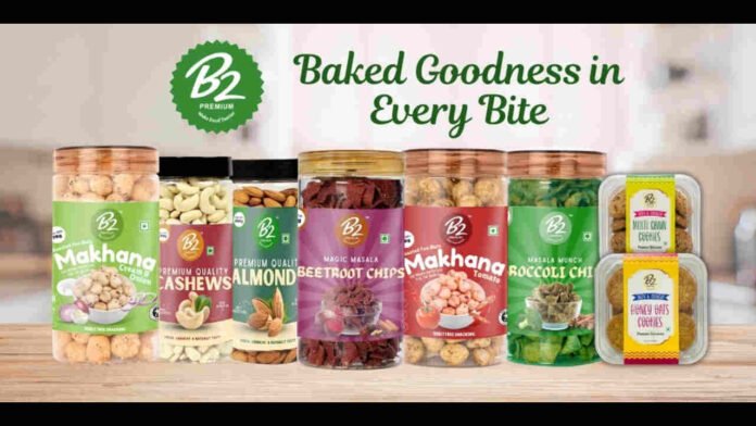 BuyBuyCart, B2 Premium, private label snacks, Indian supermarket chain, premium food products