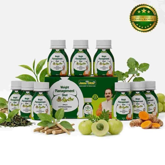 Jeena Sikho Weight Management Shot – Ayurvedic Herbal Support for Weight Management & Digestion